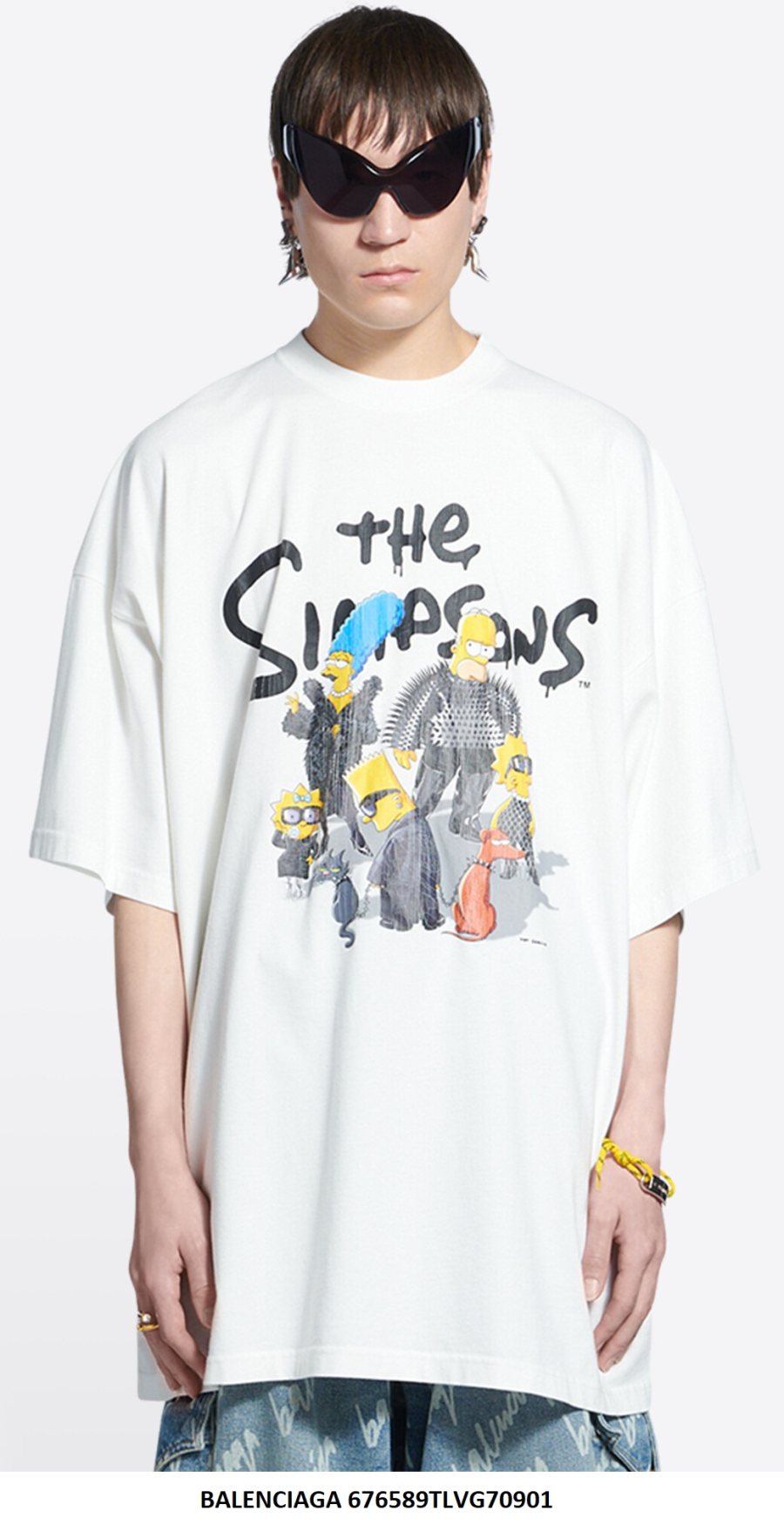 Balenciaga Balenciaga T-Shirt 676589TLVG70901 — 3