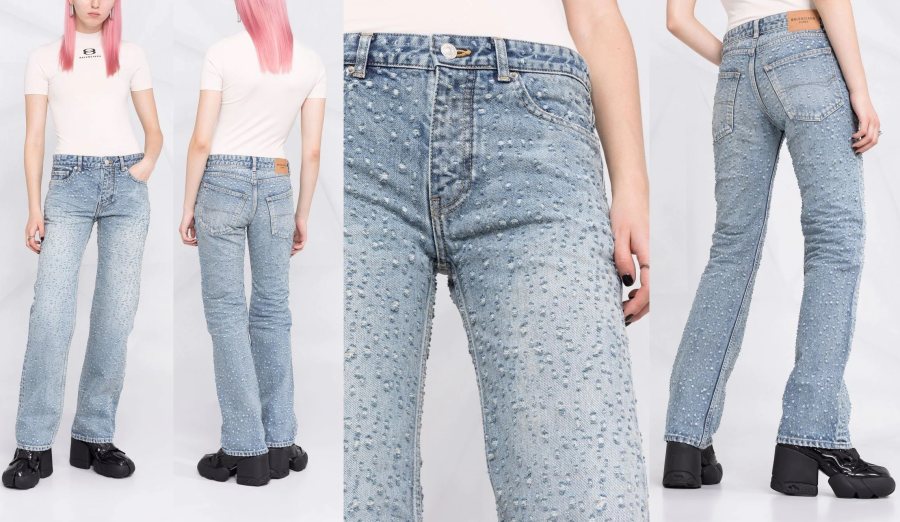 Balenciaga Balenciaga Jeans 681734TJW60 — 2