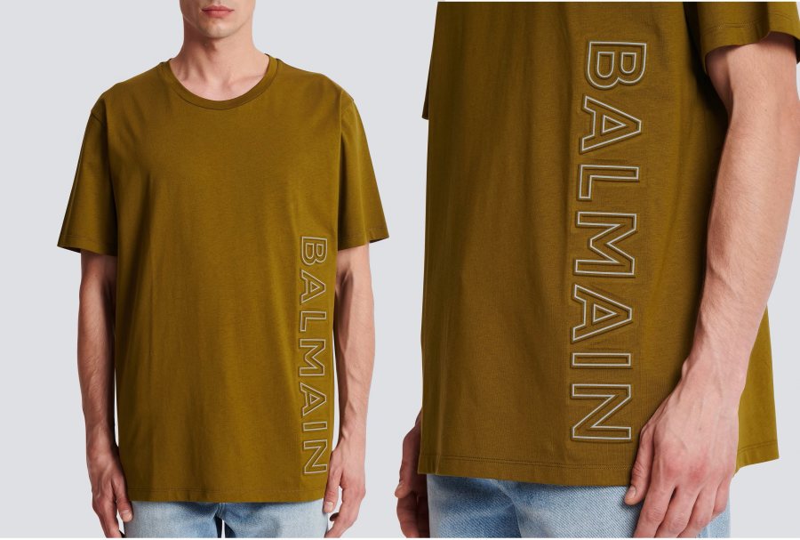BALMAIN BALMAIN T-Shirt AH1EG010BC — 2
