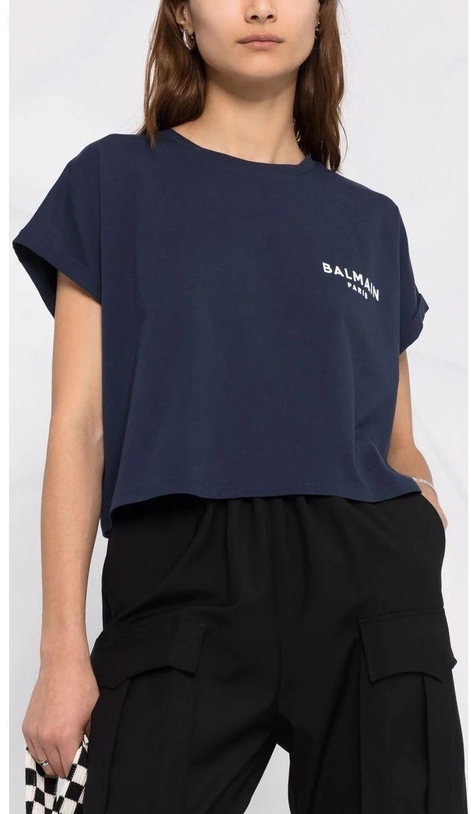 BALMAIN BALMAIN T-Shirt XF1EE005BB01 — 2
