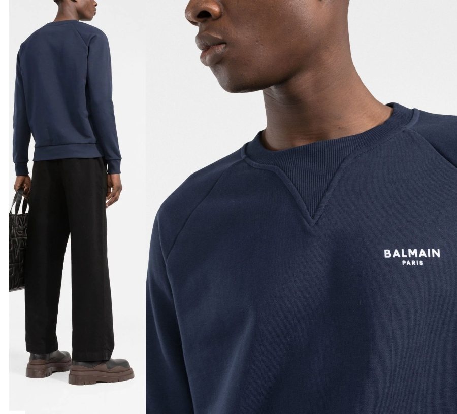 BALMAIN BALMAIN Sweatshirt YH1JQ005BB04 — 2