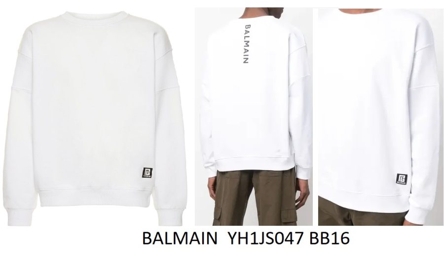 BALMAIN BALMAIN Sweatshirt YH1JS047 — 4