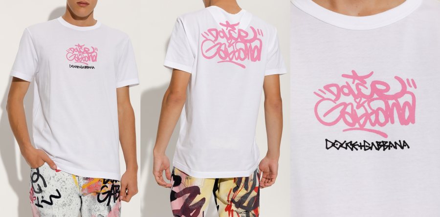 Dolce & Gabbana Dolce & Gabbana T-Shirt G8KBATG7F1R — 2