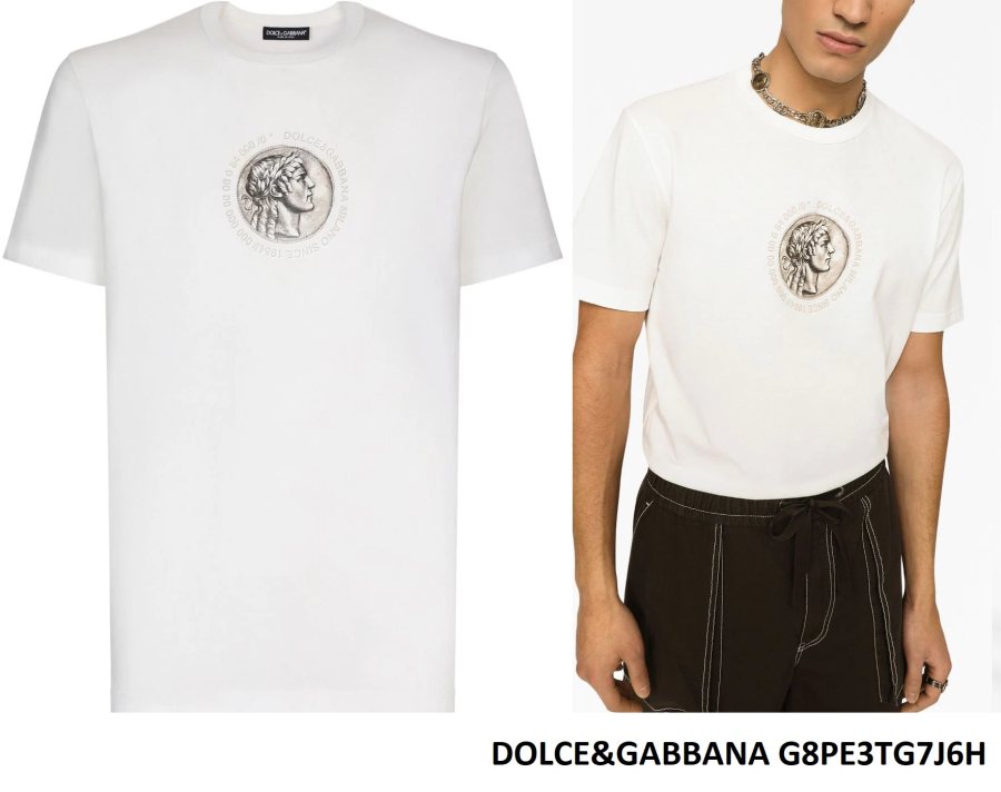 Dolce & Gabbana Dolce & Gabbana T-Shirt G8PE3TG7J6H — 5