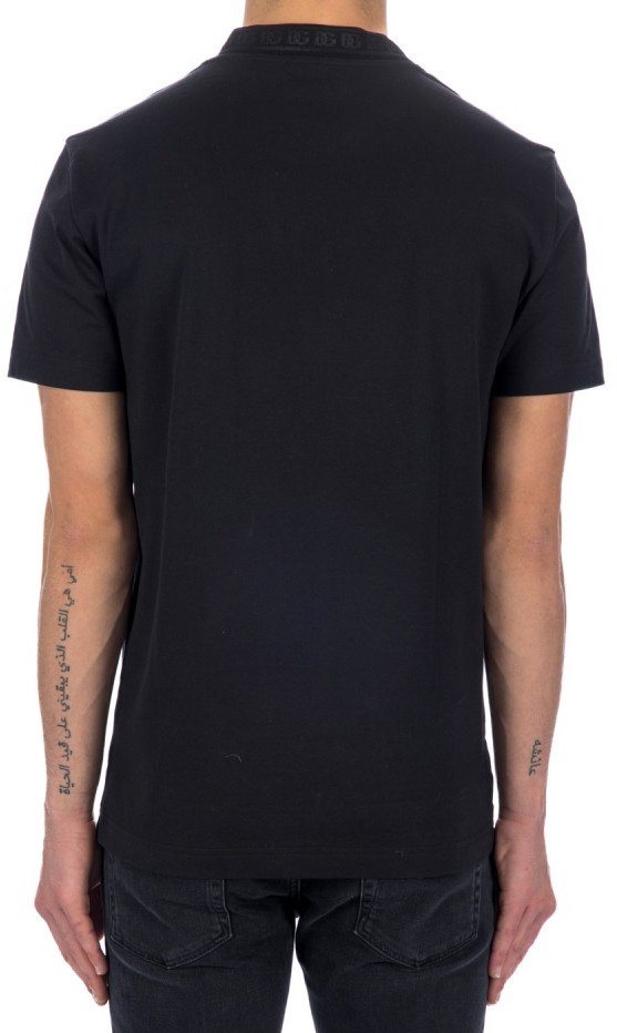Dolce & Gabbana Logo Plaque T-Shirt — Navy — 4