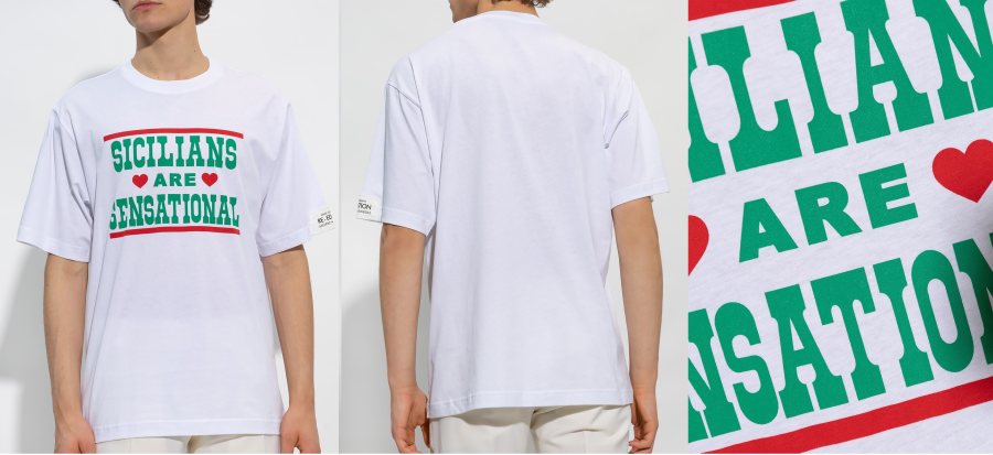 Dolce & Gabbana Dolce & Gabbana T-Shirt G8QI6TFU7EQ — 3