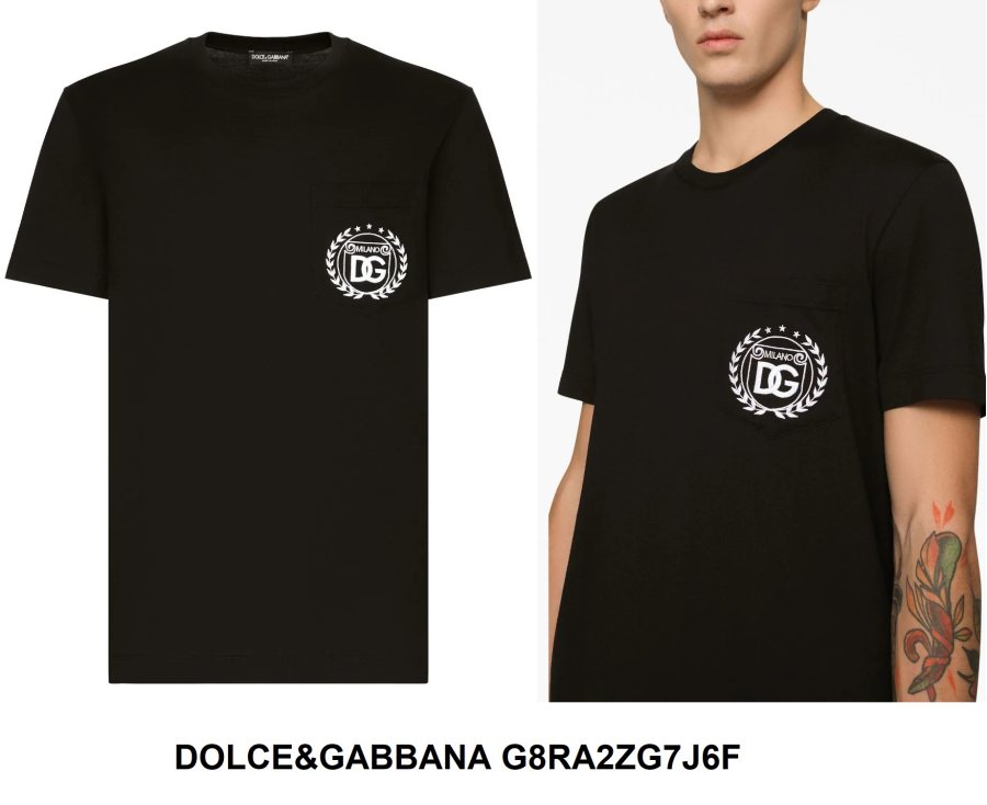 Dolce & Gabbana Dolce & Gabbana T-Shirt G8RA2ZG7J6F — 5