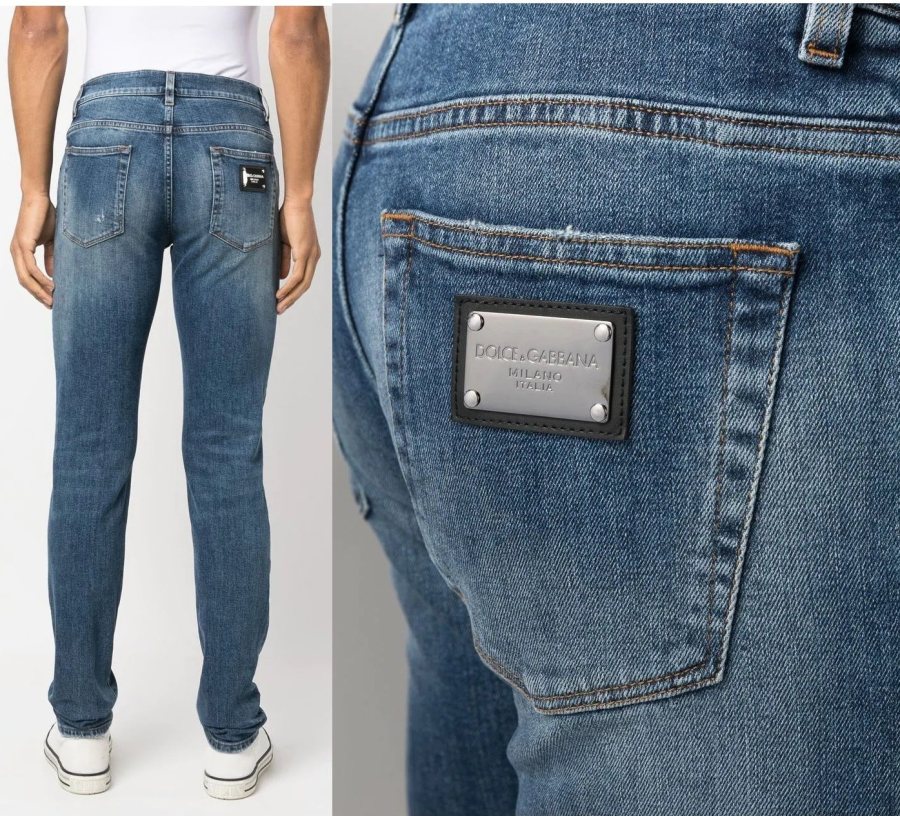 Dolce & Gabbana Slim Fit Jeans — 4