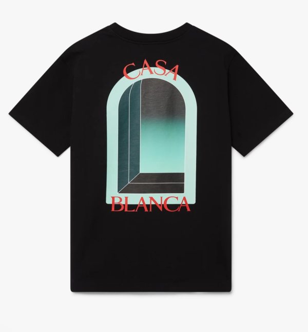 Casablanca L'Arch T-Shirt — Black
