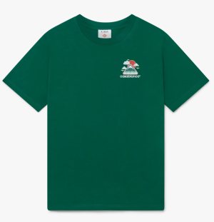 Montagne Ondulee T-Shirt — Green