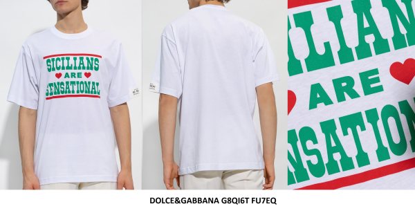 Dolce & Gabbana Dolce & Gabbana T-Shirt G8QI6TFU7EQ