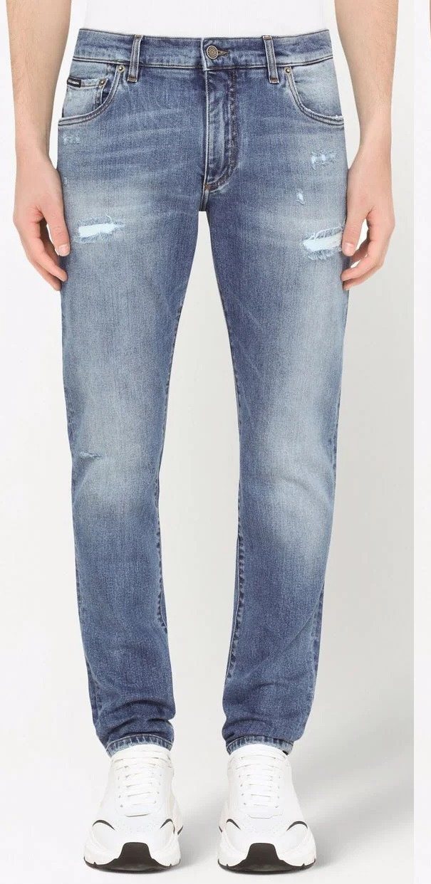 Dolce & Gabbana 5-Pocket Jeans — Stone Wash — 2