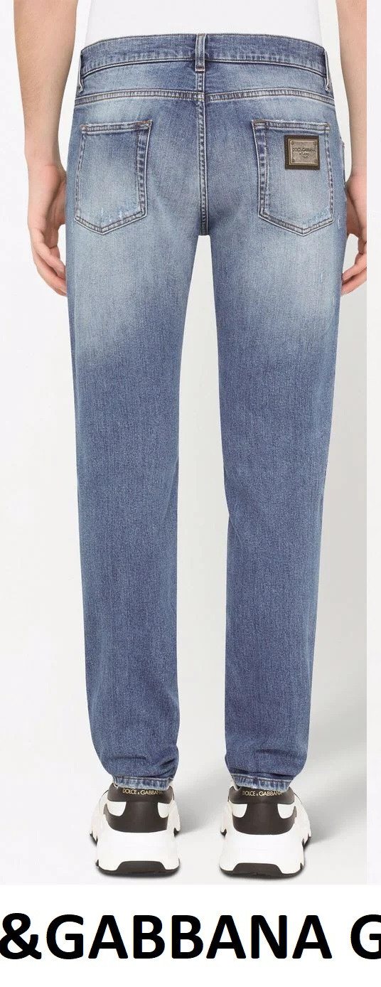 Dolce & Gabbana 5-Pocket Jeans — Stone Wash — 4