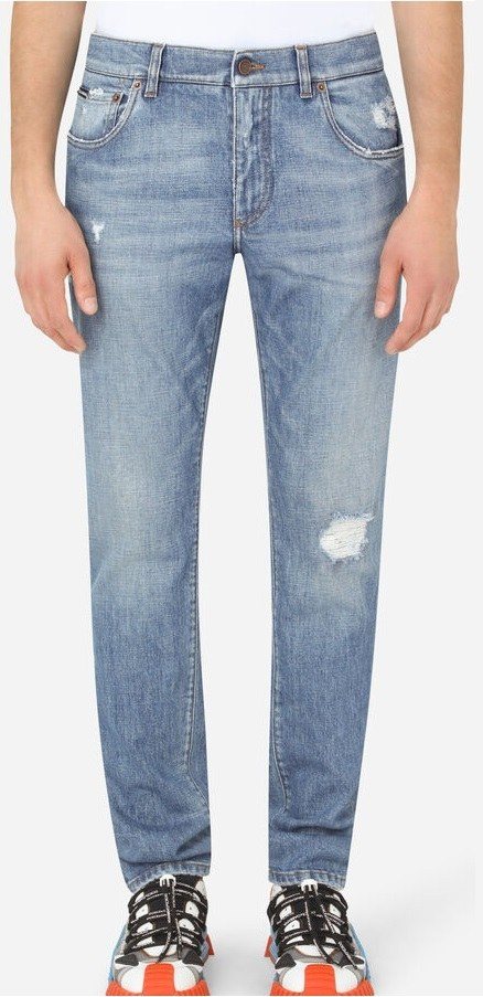Dolce & Gabbana 5-Pocket Jeans — Distressed — 2
