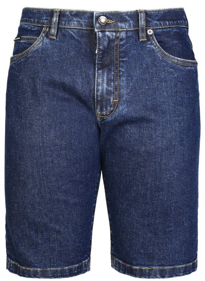 Dolce & Gabbana Denim Jeansshorts — Dark Wash