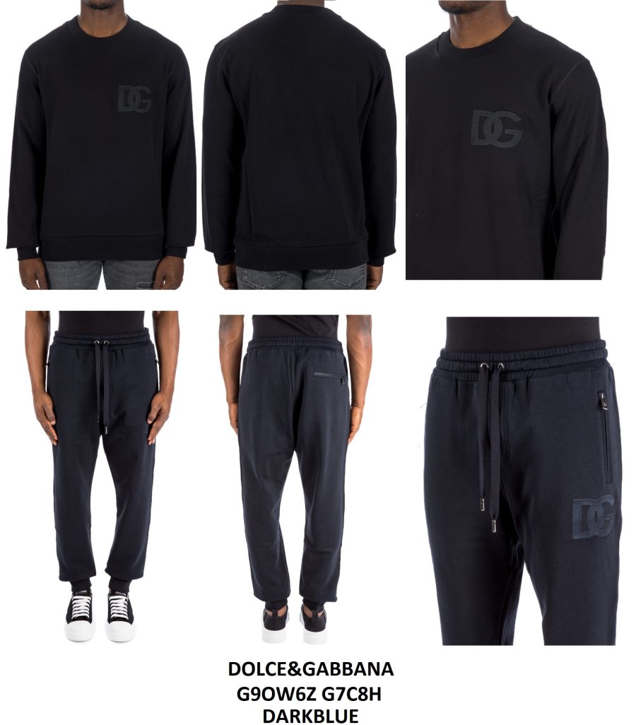 Dolce & Gabbana Crewneck Sweatshirt — Blue