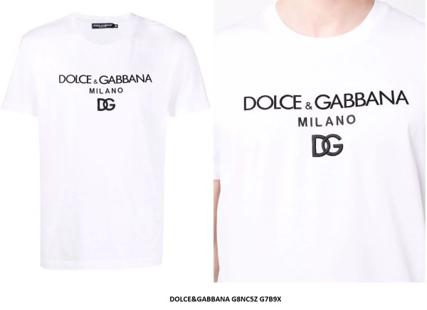 Dolce & Gabbana Milano Logo T-Shirt — White
