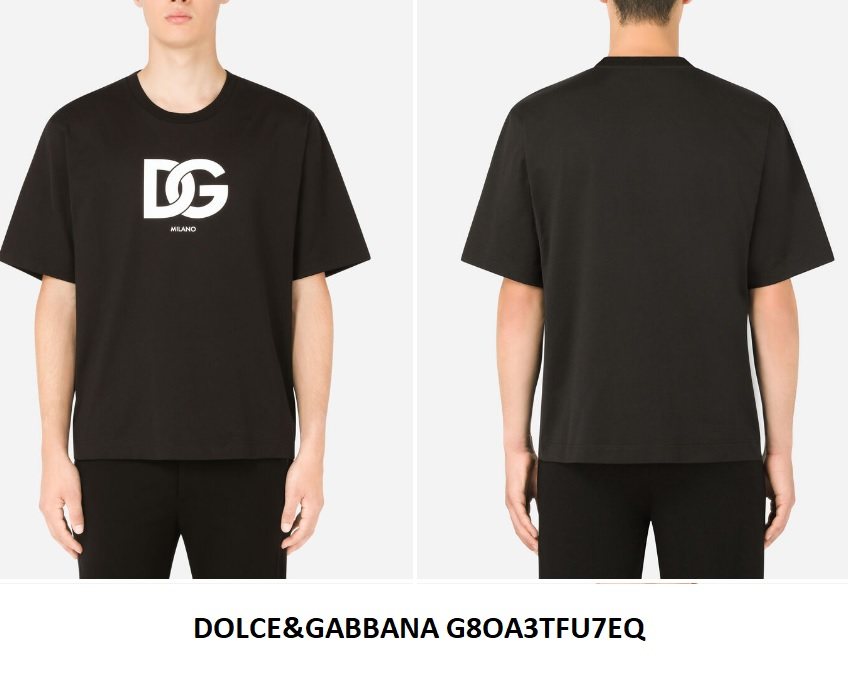 Dolce & Gabbana DG Logo T-Shirt — Black