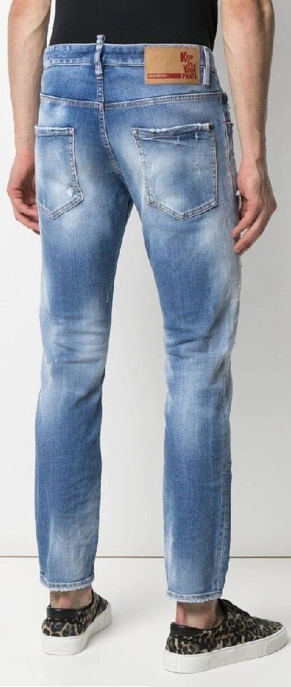DSQUARED2 Distressed Jeans — S74LB0975 — 4