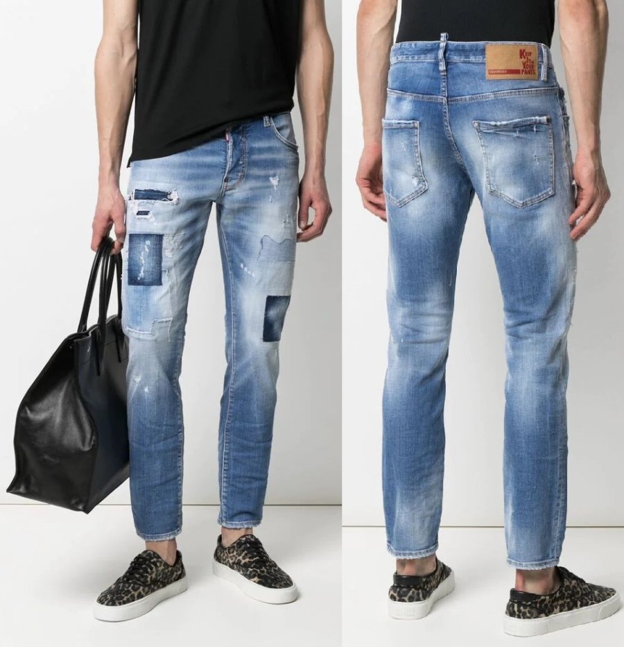DSQUARED2 Distressed Jeans — S74LB0975 — 2