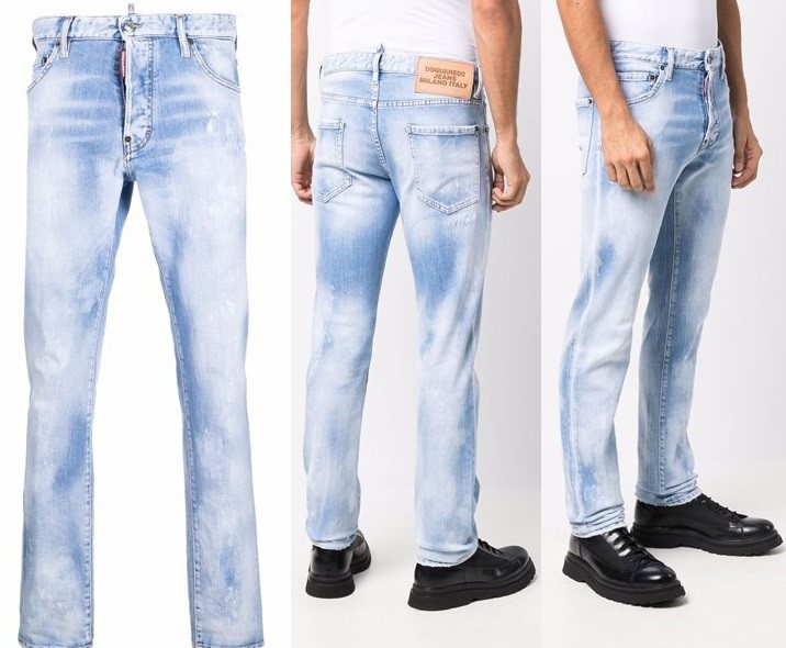 DSQUARED2 Distressed Jeans — S74LB1063 — 5