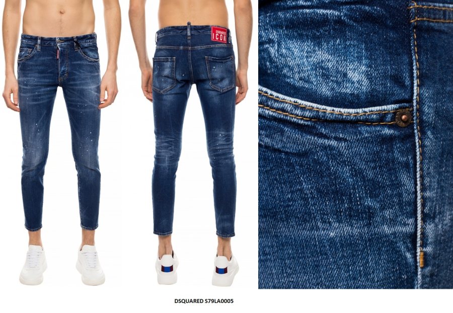 DSQUARED2 Distressed Jeans — S79LA0005 — 4