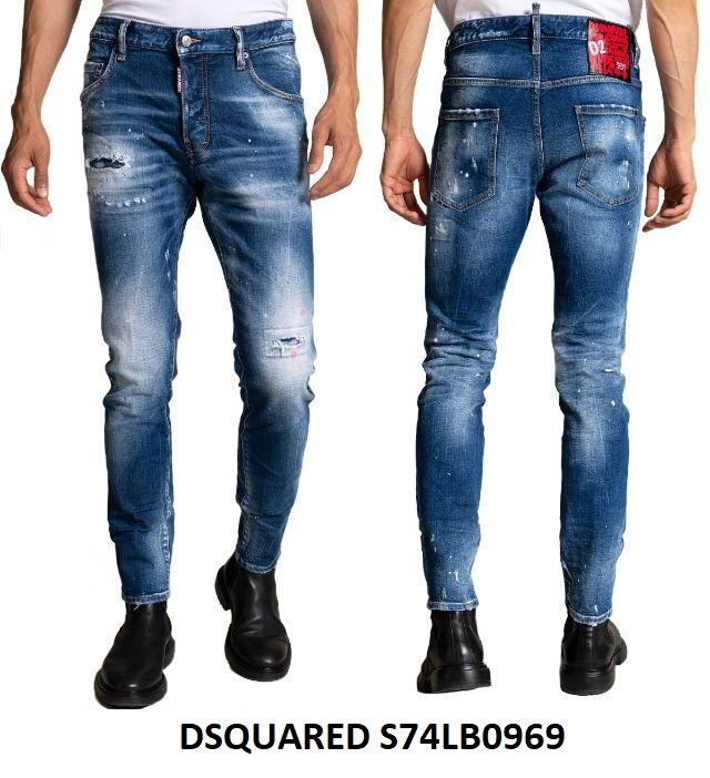 DSQUARED2 Distressed Jeans — S74LB0969 — 3