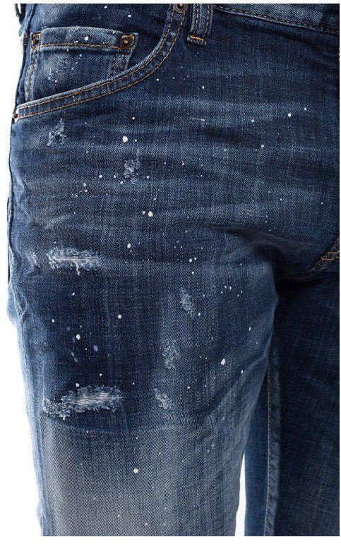 DSQUARED2 Distressed Jeans — S74LB0673
