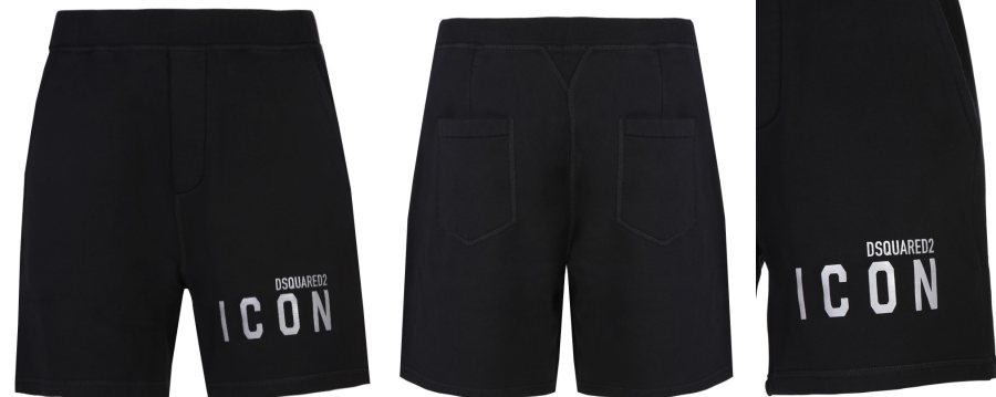 DSQUARED2 Jersey Shorts — S79MU0015 — 4