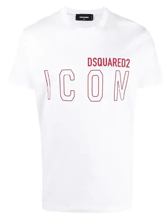 DSQUARED2 ICON Outlined Logo T-Shirt