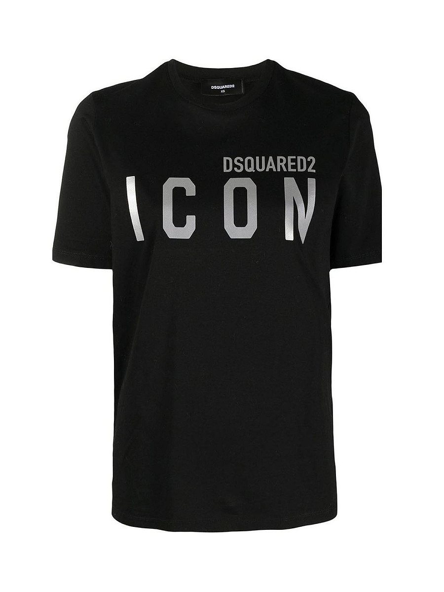 DSQUARED2 ICON Metallic Logo T-Shirt
