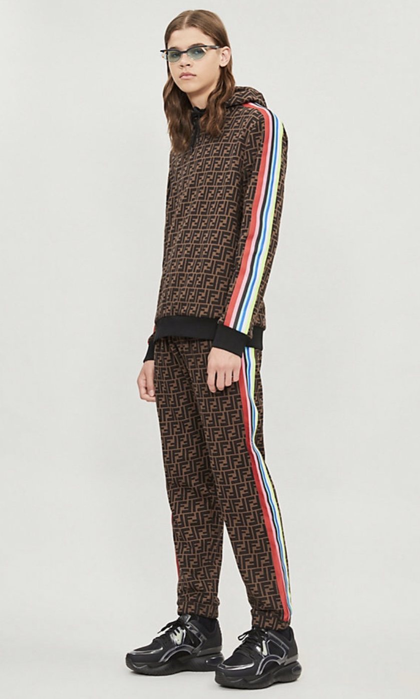 Fendi FF Monogram Patterned Trainingsanzug