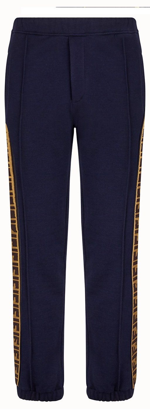 Fendi FF Tape Trainingsanzug, Navy — FY0870A1EGF0QA — 5