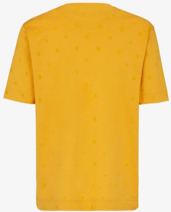 Fendi T-Shirt, Yellow — FY0936AITZF0745 — 2