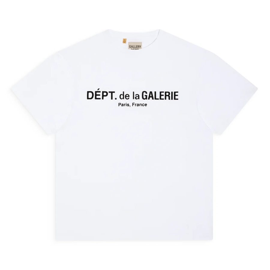 Gallery Dept. French Logo Front Print T-Shirt — White