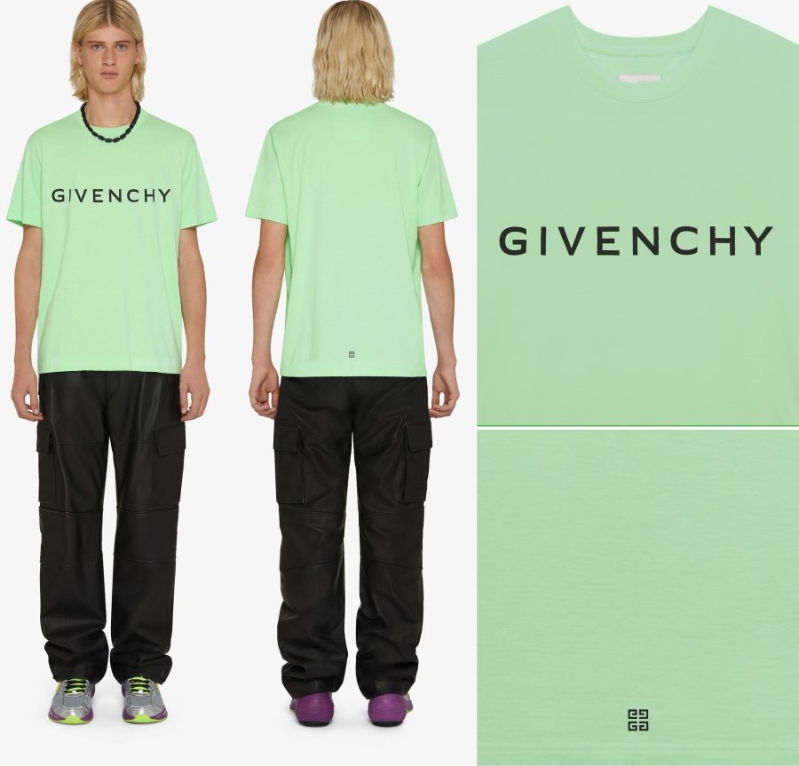 Givenchy Logo T-Shirt — BM716G3YACW — 2