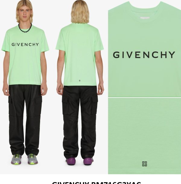 Givenchy Logo T-Shirt — BM716G3YACW
