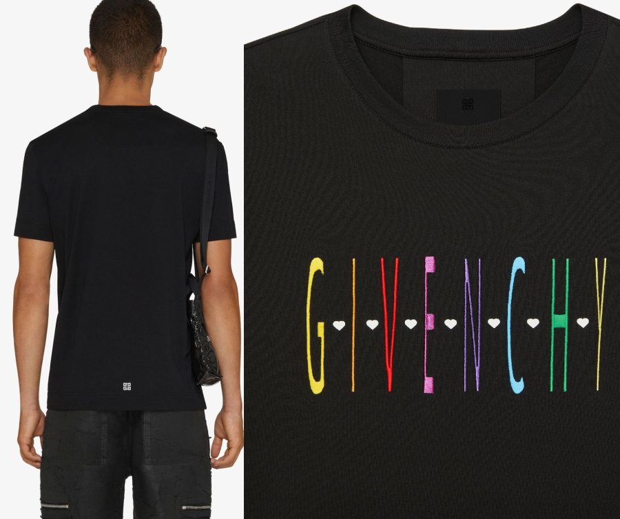 Givenchy Logo T-Shirt — BM716G3YASB — 2
