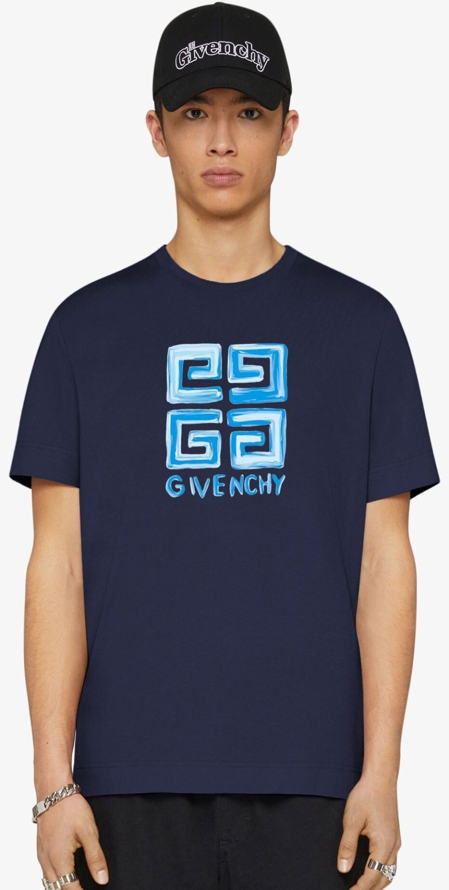 Givenchy Logo T-Shirt — BM716G3YCT 410 — 2