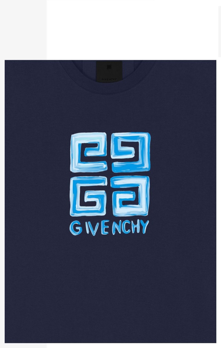 Givenchy Logo T-Shirt — BM716G3YCT 410 — 4