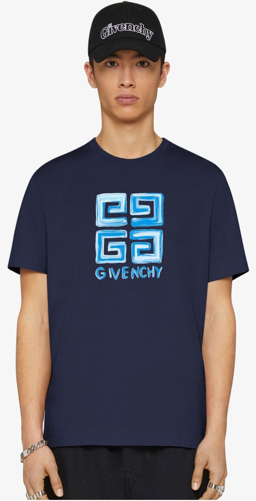Givenchy Logo T-Shirt — BM716G3YCT 410 — 5