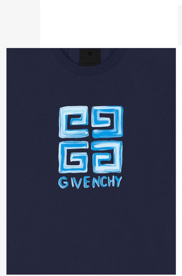 Givenchy Logo T-Shirt — BM716G3YCT 410