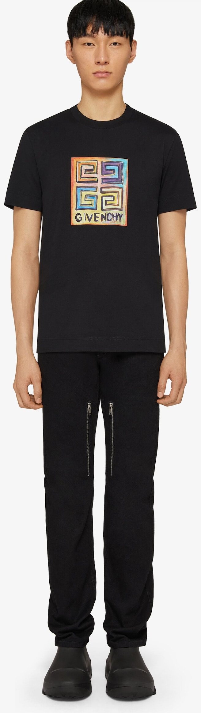 Givenchy Logo T-Shirt — BM71CT3Y6B 1