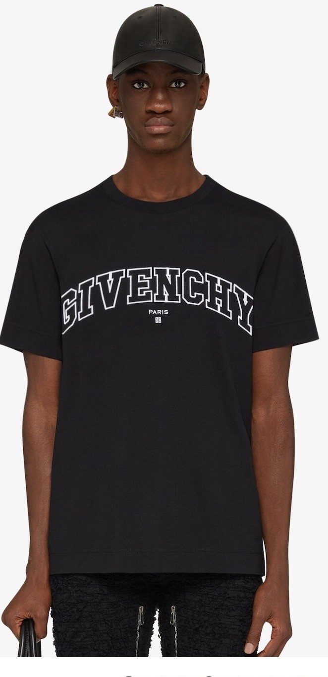 Givenchy Logo T-Shirt — BM71CW3Y6B0001 — 3