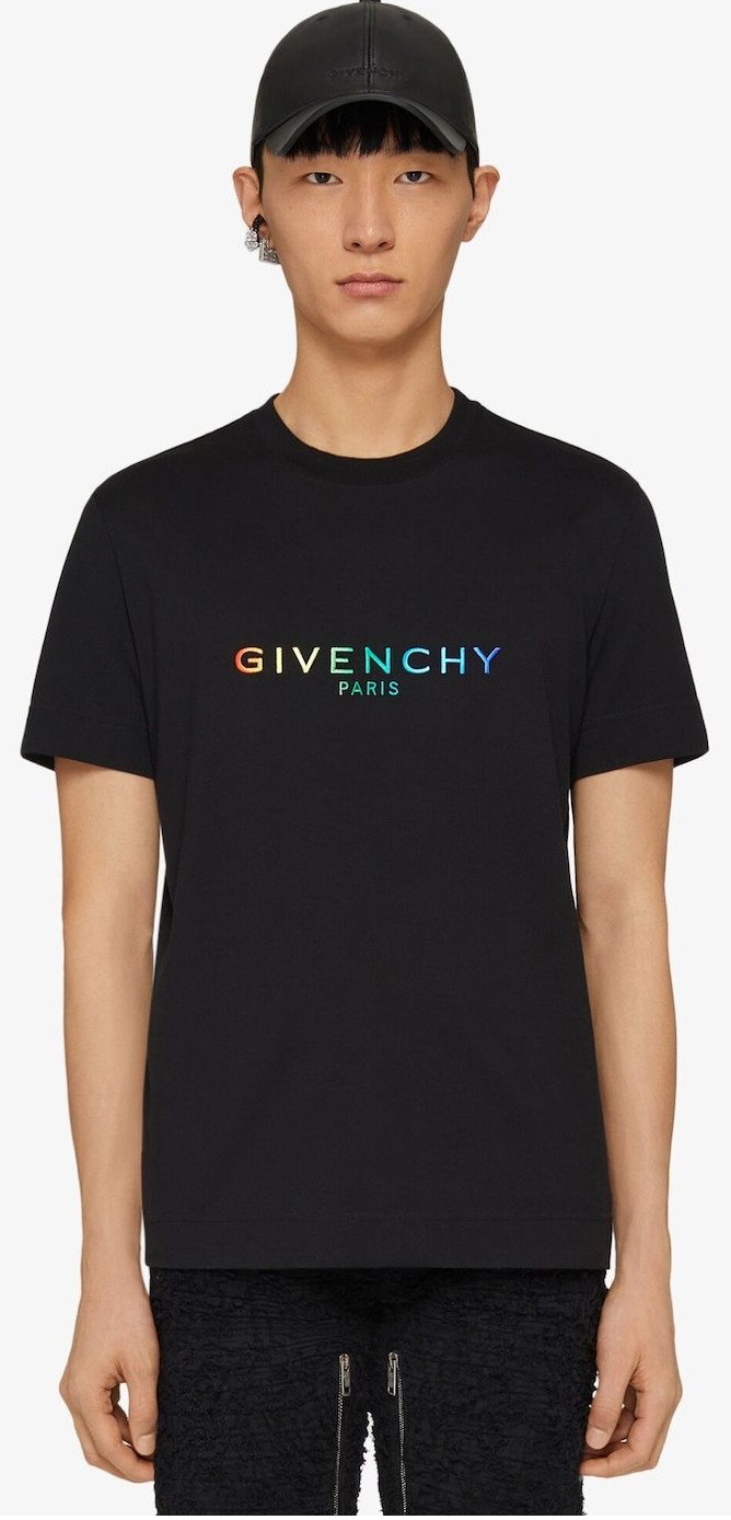 Givenchy Logo T-Shirt — BM71DH3Y6 — 4