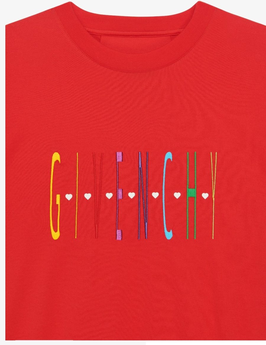 Givenchy Logo T-Shirt — BM716G3YAS