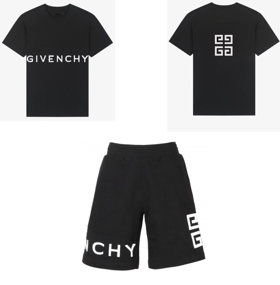 Givenchy GIVENCHY Shorts, Black — BM71543Y6B — 4