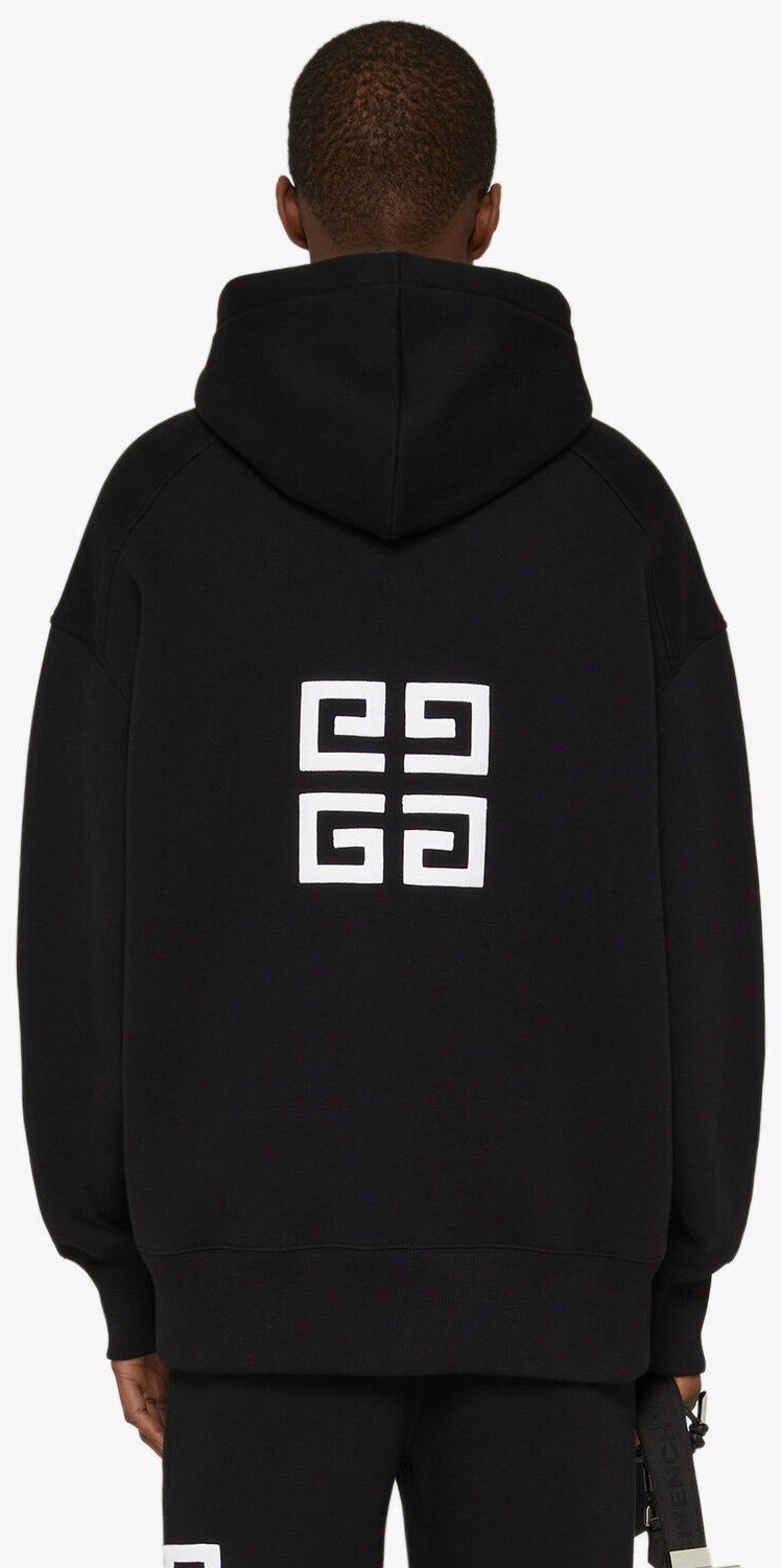 Givenchy Logo Sweatshirt, Black — BMJ0CQ3Y6V — 3