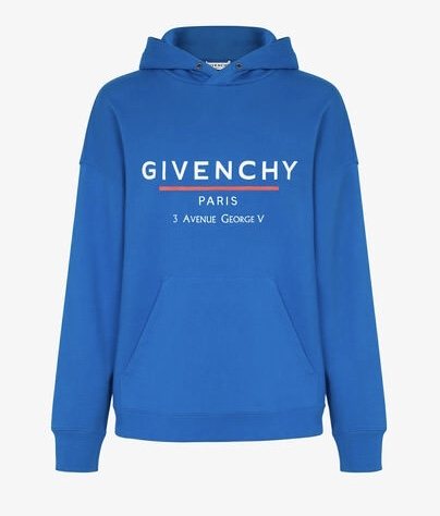 Givenchy GIVENCHY PARIS Sweatshirt, Blue
