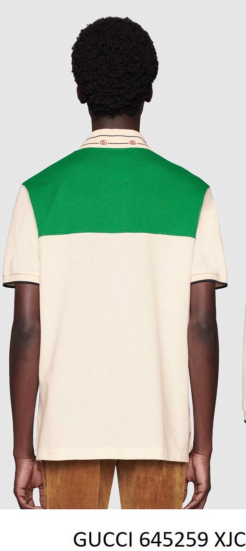 Gucci Colour Block Poloshirt — 645259 XJC6J — 4